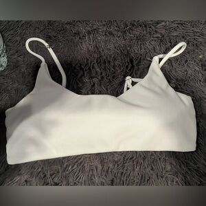 White SHEIN bathing suit top